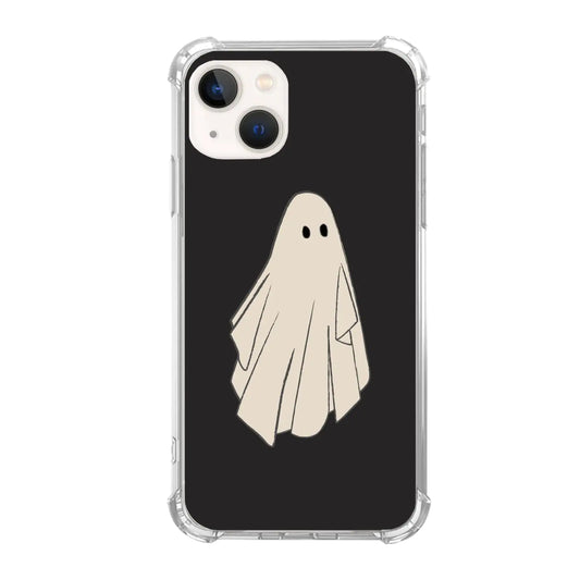 Cute Ghost Halloween iPhone 15 Case – Trendy TPU Bumper for Men & Women